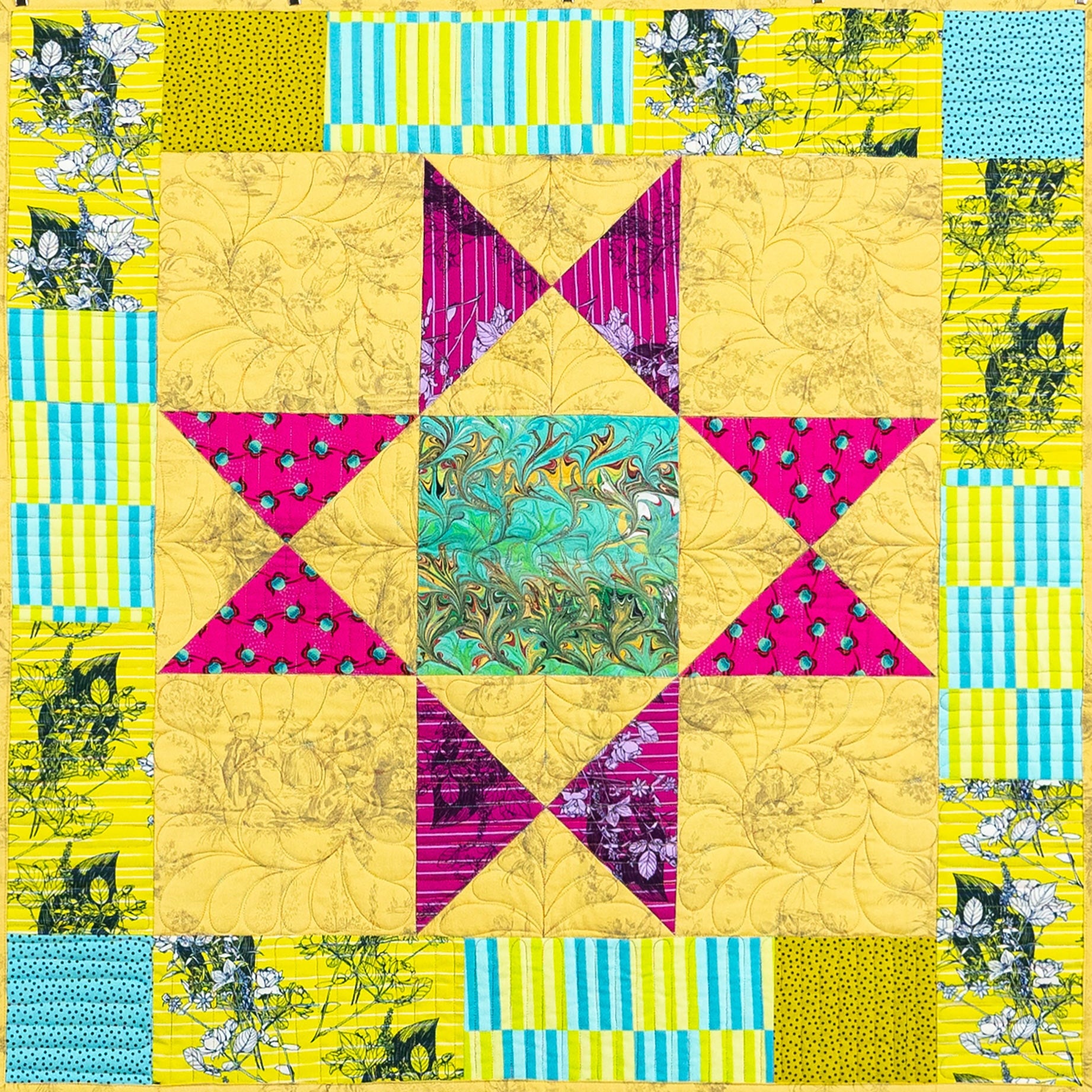 Colossal Churndash & Wall Quilt