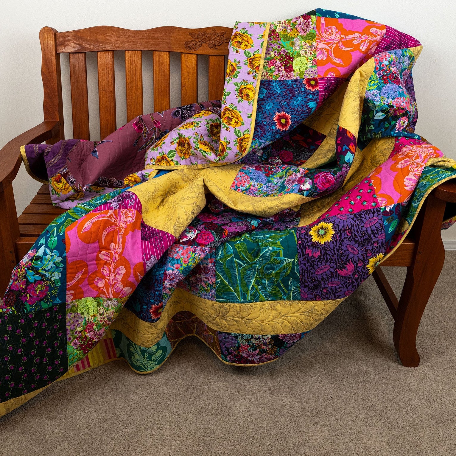 Colossal Churndash & Wall Quilt